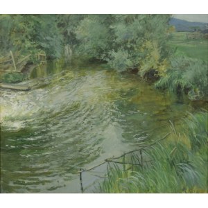 Margarete WEDEL (1863-1936), Pond