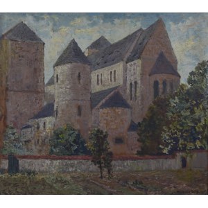 Konstanty MACKIEWICZ (1894-1985), Stiftskirche in Tuma bei Łęczyca, ca. 1970.