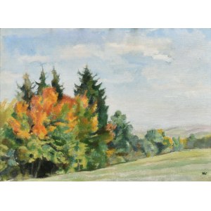 Wojciech WEISS (1875-1950), Autumn Landscape