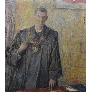 Alojzy SIWECKI (1912-1988), Bildnis eines Richters, 1964