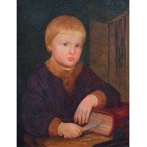Mieczyslaw REYZNER (1861-1941), Wit Stwosz as a child