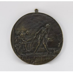 FERENSTEIN &amp; SON Bronze Foundry, “Disarming the Germans in Warsaw, 1918” Medallion