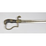 Artillery officer's parade saber (without scabbard)