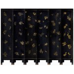 Oriental folding screen