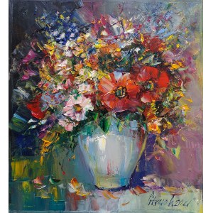 Gienadij Pitsko (ur. 1970), Polne kwiaty, 2021