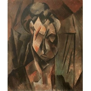 Pablo Picasso (1881-1973), Kopf einer Frau [Fernande], Lithographie