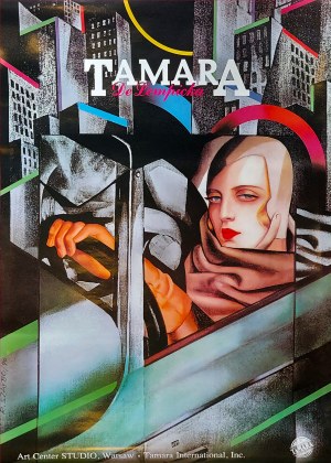 Rosław Szaybo (1933—2019), Tamara de Lempicka, plakat
