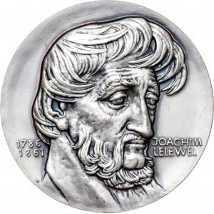 medal JOACHIM LELEWEL 1786-1861, 1980, srebro Ag, masa rzeczywista: 173 g
