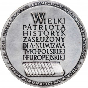 medal JOACHIM LELEWEL 1786-1861, 1980, srebro Ag, masa rzeczywista: 173 g