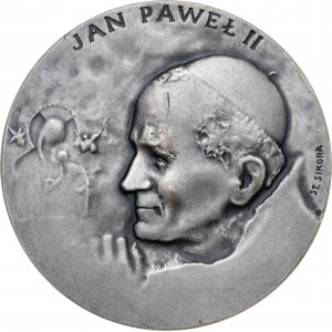 medal JAN PAWEŁ II, 1983, srebro Ag, masa rzeczywista: 111 g