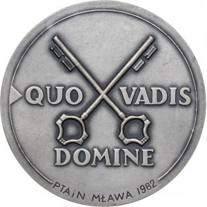 medal JAN PAWEŁ II, 1983, srebro Ag, masa rzeczywista: 111 g