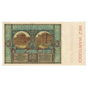 50 złotych, 1925, WZÓR