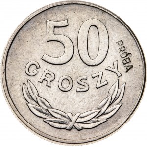 50 groszy 1957, PRÓBA NIKIEL