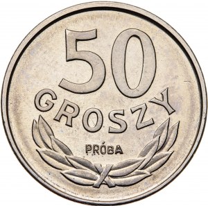 50 groszy 1986, PRÓBA NIKIEL