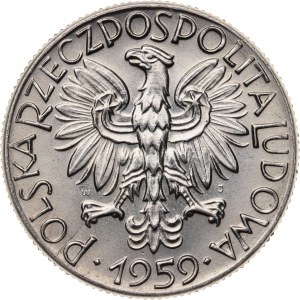 5 zł 1959, SYMBOLE GOSPODARKI, PRÓBA NIKIEL