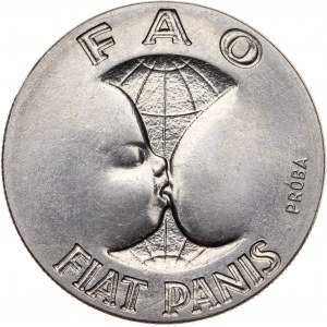 10 zł 1971, FAO, FIAT PANIS, PRÓBA NIKIEL