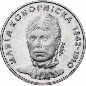 20 zł 1978, MARIA KONOPNICKA, PRÓBA NIKIEL
