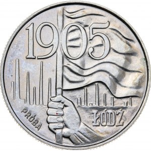 20 zł 1980, 1905 ŁÓDŹ, PRÓBA NIKIEL