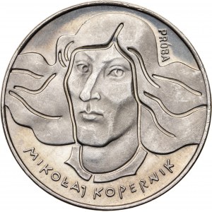 100 zł 1973, MIKOŁAJ KOPERNIK (włosy dotykają obrzeża monety), PRÓBA NIKIEL
