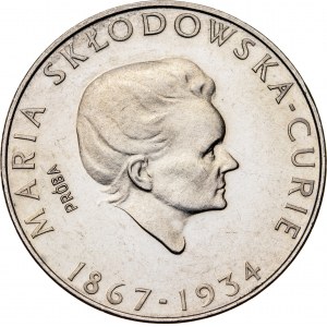 100 zł 1974, MARIA SKŁODOWSKA-CURIE, PRÓBA NIKIEL