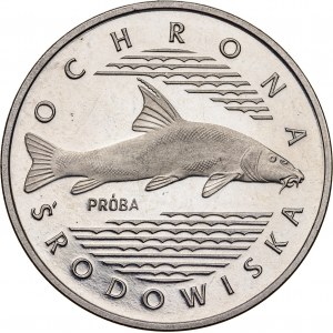 100 zł 1977, BRZANA (gatunek ryby), PRÓBA NIKIEL