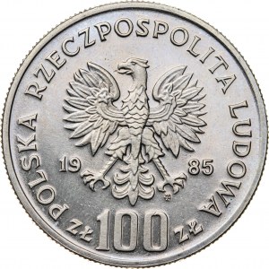 100 zł 1985, POMNIK SZPITAL MATKI POLKI, PRÓBA NIKIEL