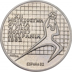 200 zł 1982, MISTRZOSTWA ŚWIATA W PIŁCE NOŻNEJ HISZPANIA 1982/ESPANA 1982, PRÓBA NIKIEL