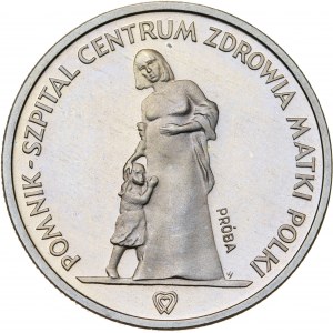 200 zł 1985, POMNIK-SZPITAL CENTRUM MATKI POLKI, PRÓBA NIKIEL