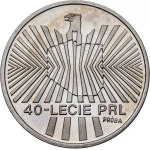 1000 zł 1984, 40-LECIE PRL, PRÓBA NIKIEL
