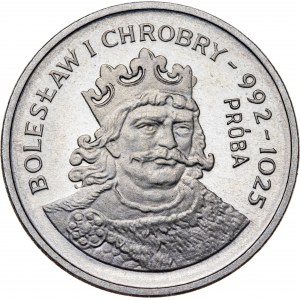 2000 zł 1980, BOLESŁAW CHROBRY POPIERSIE, PRÓBA NIKIEL