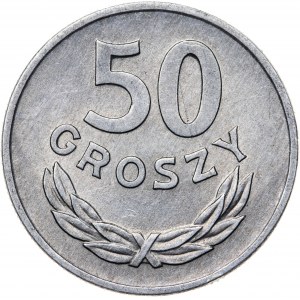 50 groszy 1967, aluminium, rzadki rocznik