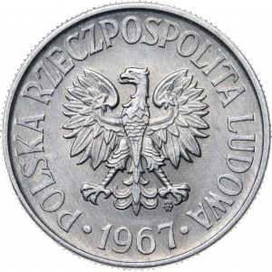 50 groszy 1967, aluminium, rzadki rocznik