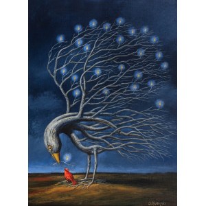 Rafal Olbinski (b. 1943), Sympathy, 2018