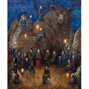 Roch Urbaniak (geb. 1986), Ainu, oder Bronislaw Pilsudski und das letzte Lied des Gottbären, 2018