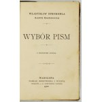 [Gebethner und Wolff Miniaturbibl.] SYROKOMLA W. - Eine Auswahl von Schriften. 1900