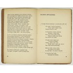 LECHOŃ J. - Karminrotes Gedicht. 1920. 1. Auflage.