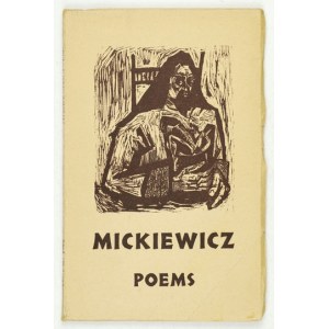 MICKIEWICZ Adam - Básně. 1957 - dřevoryty