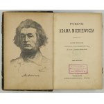 MICKIEWICZ A. - Poezye. 1888