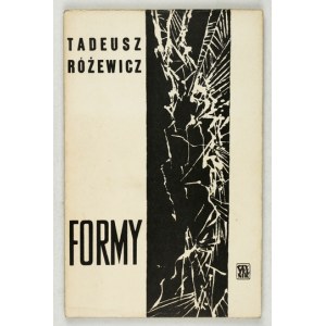 RÓŻEWICZ Tadeusz – Formy. Wyd. I. Obw. i ilustr. J. Tchórzewski