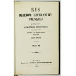 ZDANOWICZ A. - Rys dziejów literatury polskiej. Vol. 2. Wilno 1875