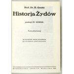 GRAETZ H. - Historja Żydów  - reprint w 3 wol.