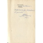 SŁONIMSKI Antoni - Rozmowa z gwiazdą. Poezje 1916-1961 [AUTOGRAF A DEDIKACE].