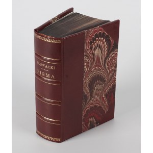 SŁOWACKI Juliusz - Pisma postmiertne [Reihe von 3 Bänden] [Lwów 1866] [PIERWODRUKI].