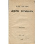 SŁOWACKI Juliusz - Pisma postmiertne [Reihe von 3 Bänden] [Lwów 1866] [PIERWODRUKI].