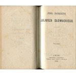 SŁOWACKI Juliusz - Pisma postmiertne [soubor 3 svazků] [Lwów 1866] [PIERWODRUKI].
