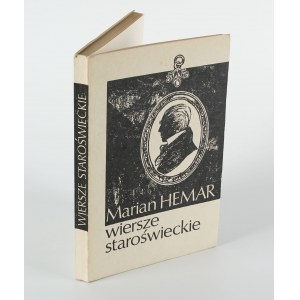 HEMAR Marian - Altmodische Gedichte [Erstausgabe London 1971].