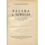 KONOPCZYŃSKI Władysław - Polska a Szwecja. Od pokoju oliwskiego do upadku Rzeczypospolitej 1660-1795 [1924]
