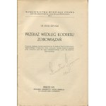 SZPUNAR Adam - Przekaz według Kodeksu Zobowiązań [1937]