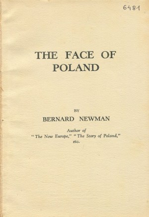 NEWMAN Bernard - The Face of Poland [1944] [cover by Jan Polinski].