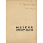 Meteor. Czasopismo poetyckie. Zeszyt trzeci z grudnia 1928 roku [obálka: Kazimierz Sowiński].